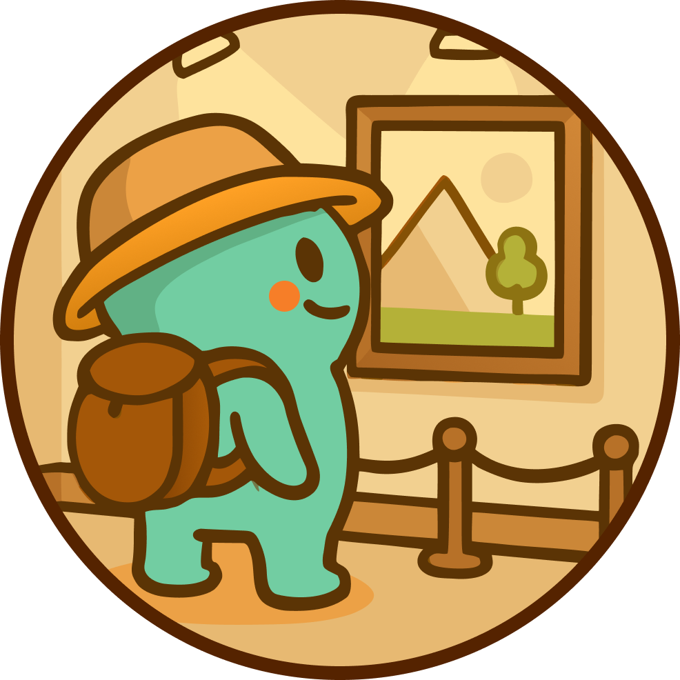 Museum activity badge