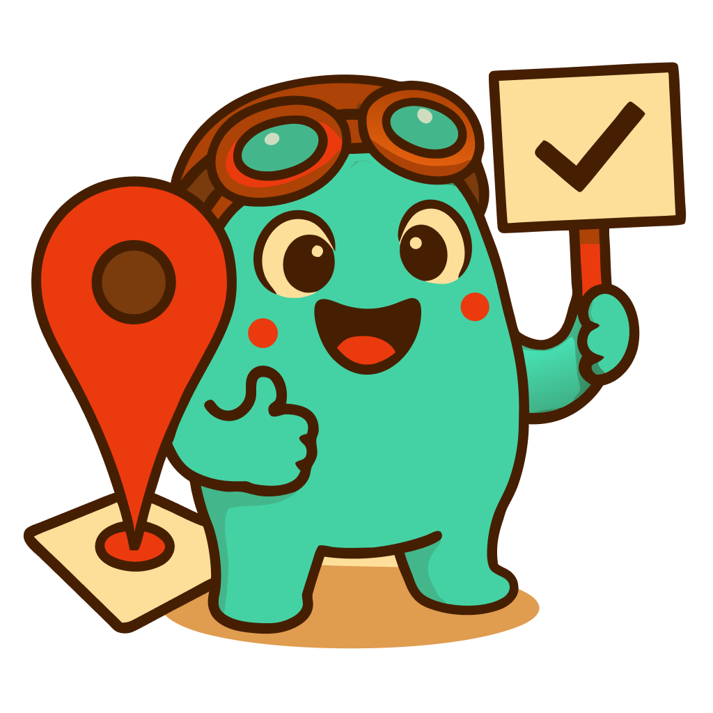 Goopa marking a successful action